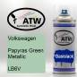 Preview: Volkswagen, Papyras Green Metallic, LB6V: 400ml Sprühdose, von ATW Autoteile West.